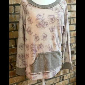 Mystree rose patterned sweatshirt